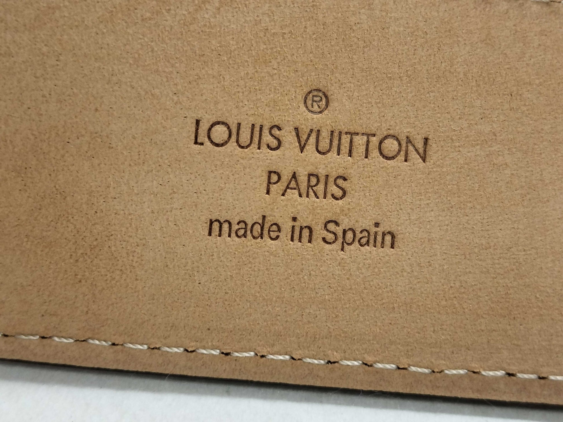 LOUIS VUITTON Monogram Louis Vuitton Belt Size 90 Belt