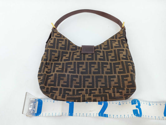 FENDI Zucka Mamma Bucket / Zucca / Gold Fittings / 2354-26569-089 Handbag