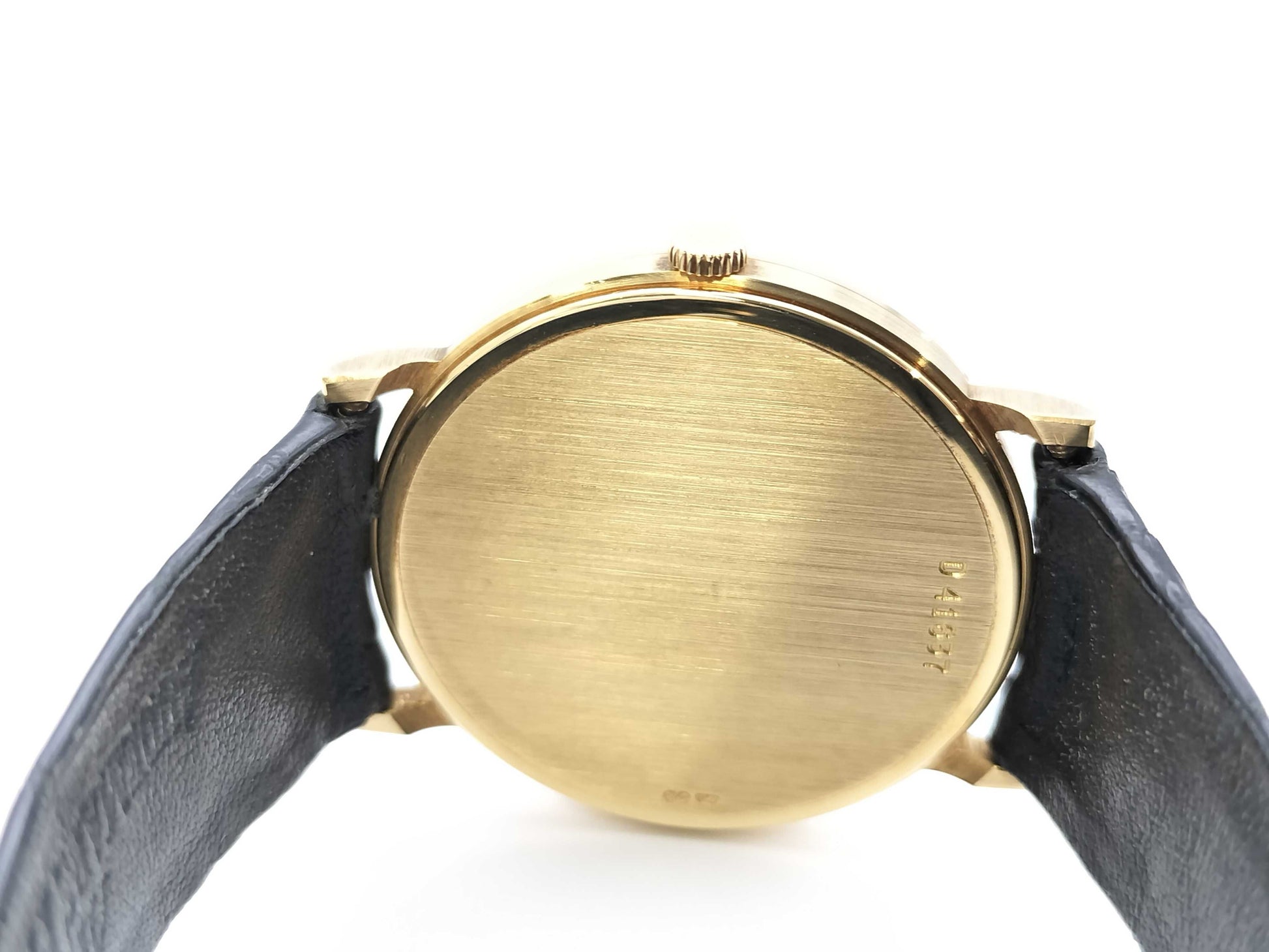 AUDEMARS PIGUET Round 14539BA D41637 Hand-Wound White Dial K18 Women's Watch