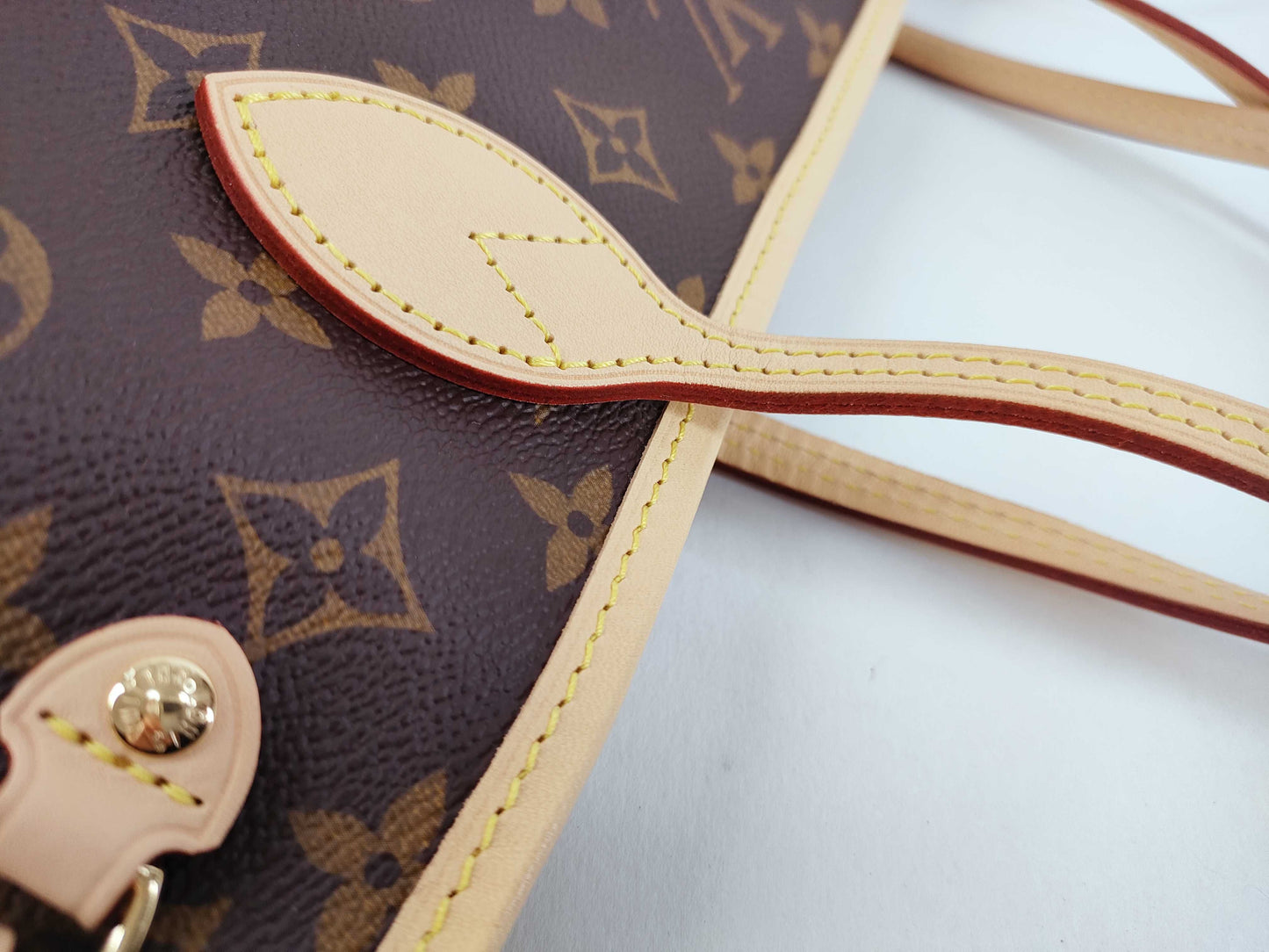 LOUIS VUITTON Monogram Neverful PM/M46979/IC/with Pouch/Brown Tote Bag