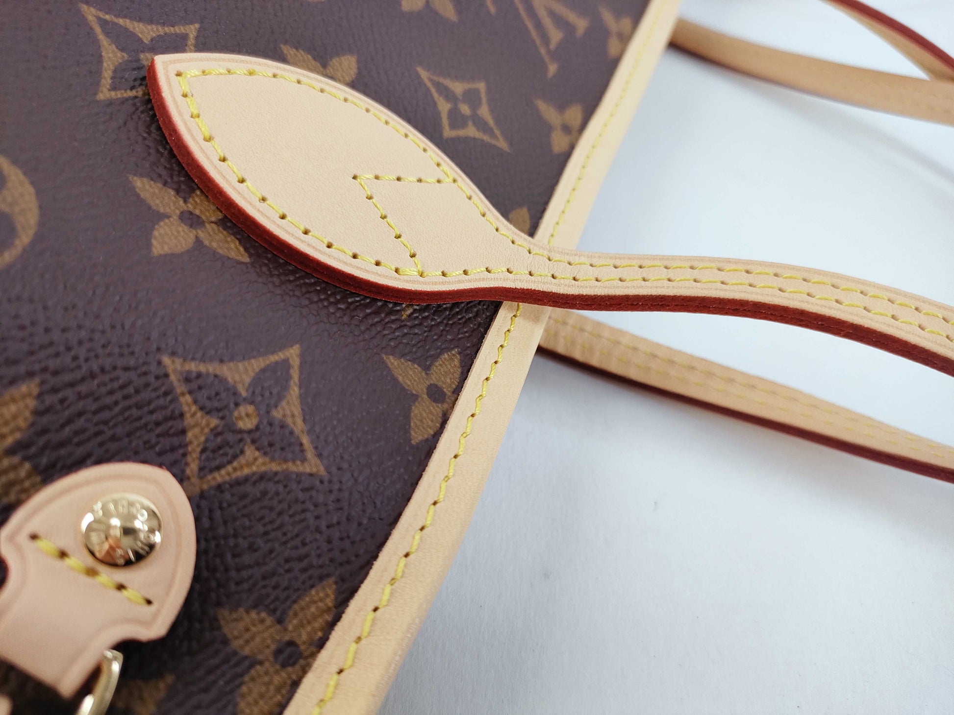 LOUIS VUITTON Monogram Neverful PM/M46979/IC/with Pouch/Brown Tote Bag