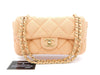 CHANEL Matlasse Cocomark Cotton Chain Shoulder Bag