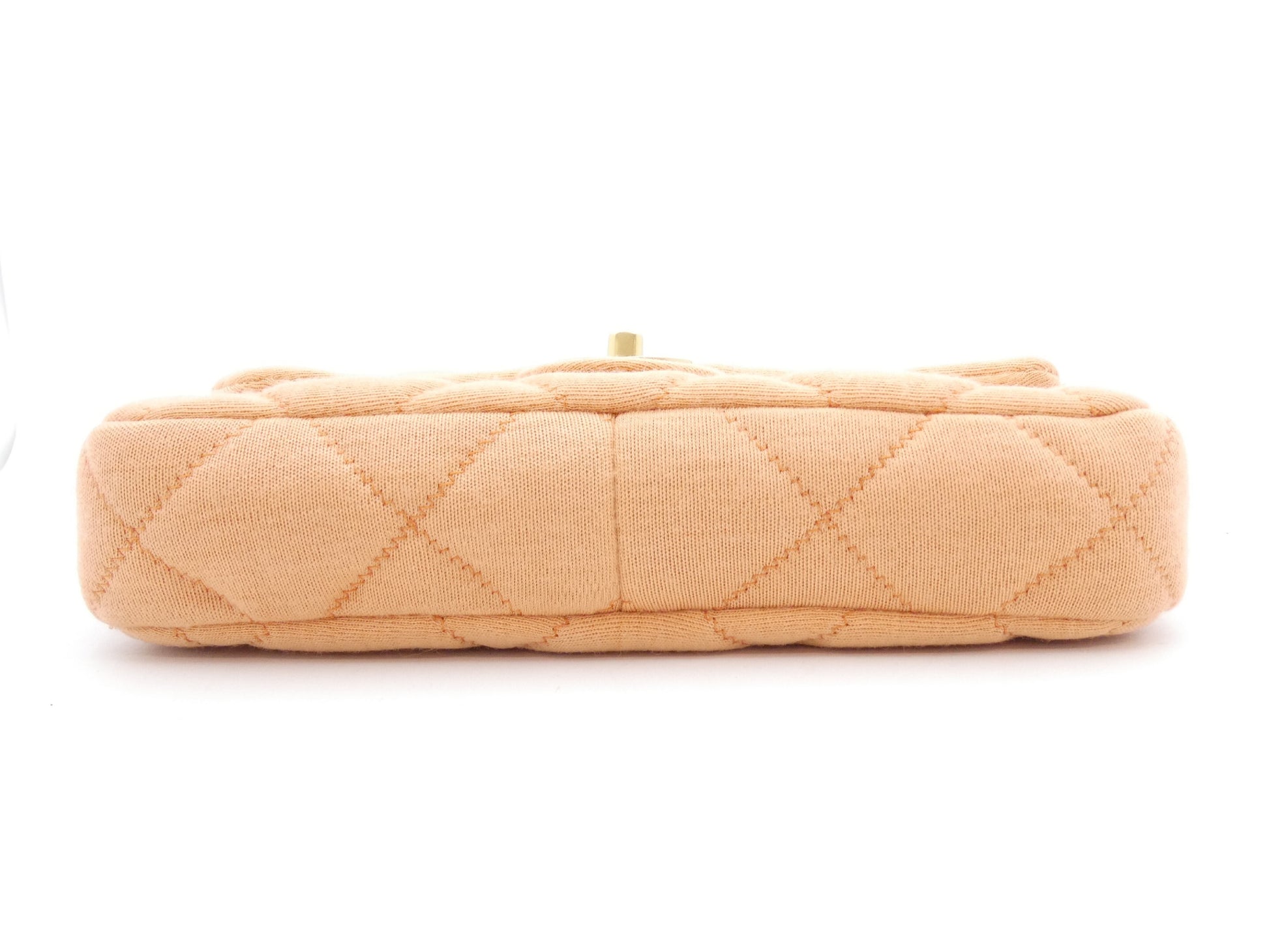 CHANEL Matlasse Cocomark Cotton Chain Shoulder Bag