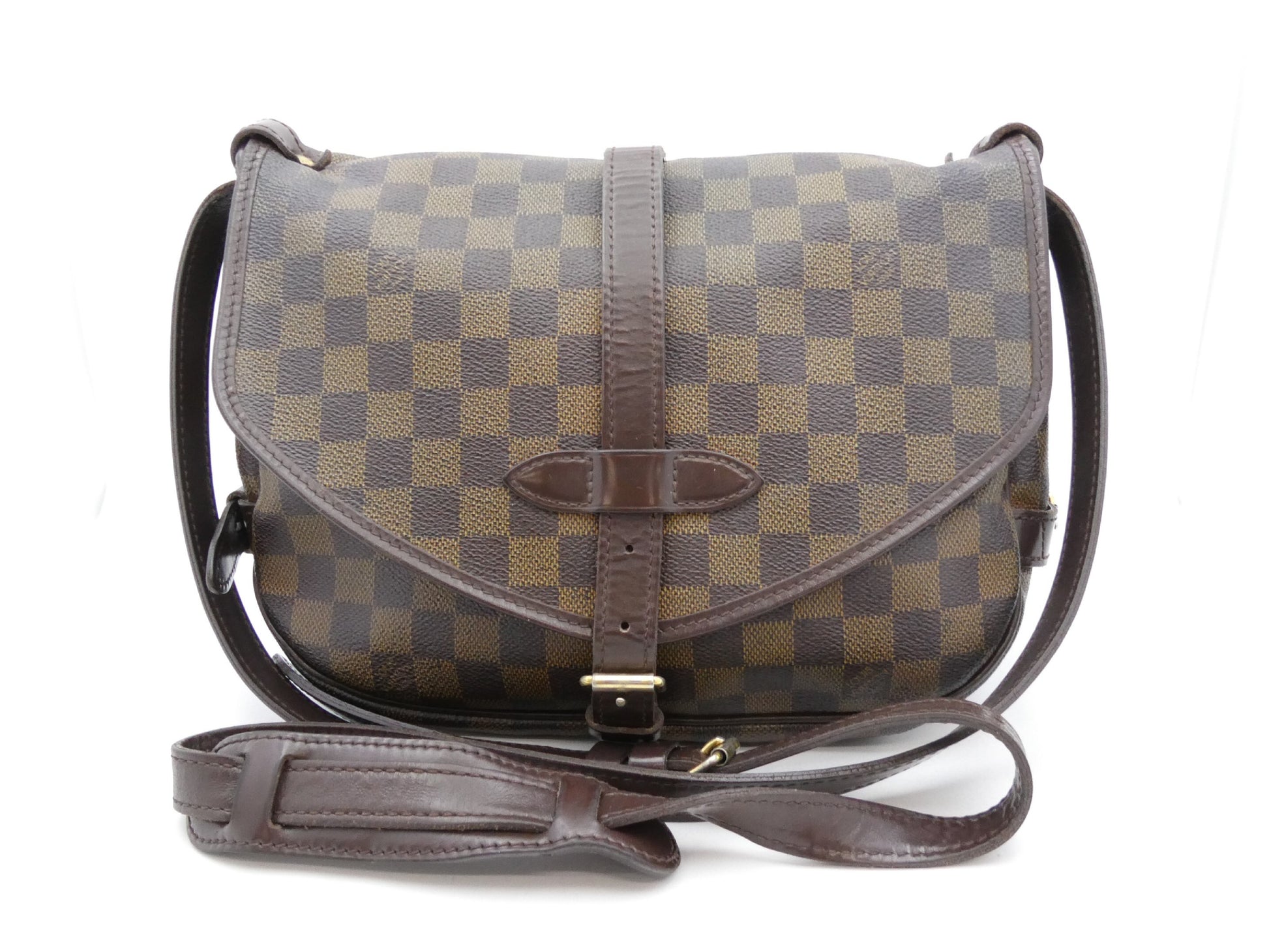 LOUIS VUITTON Damier Saumur SP Order Shoulder Bag