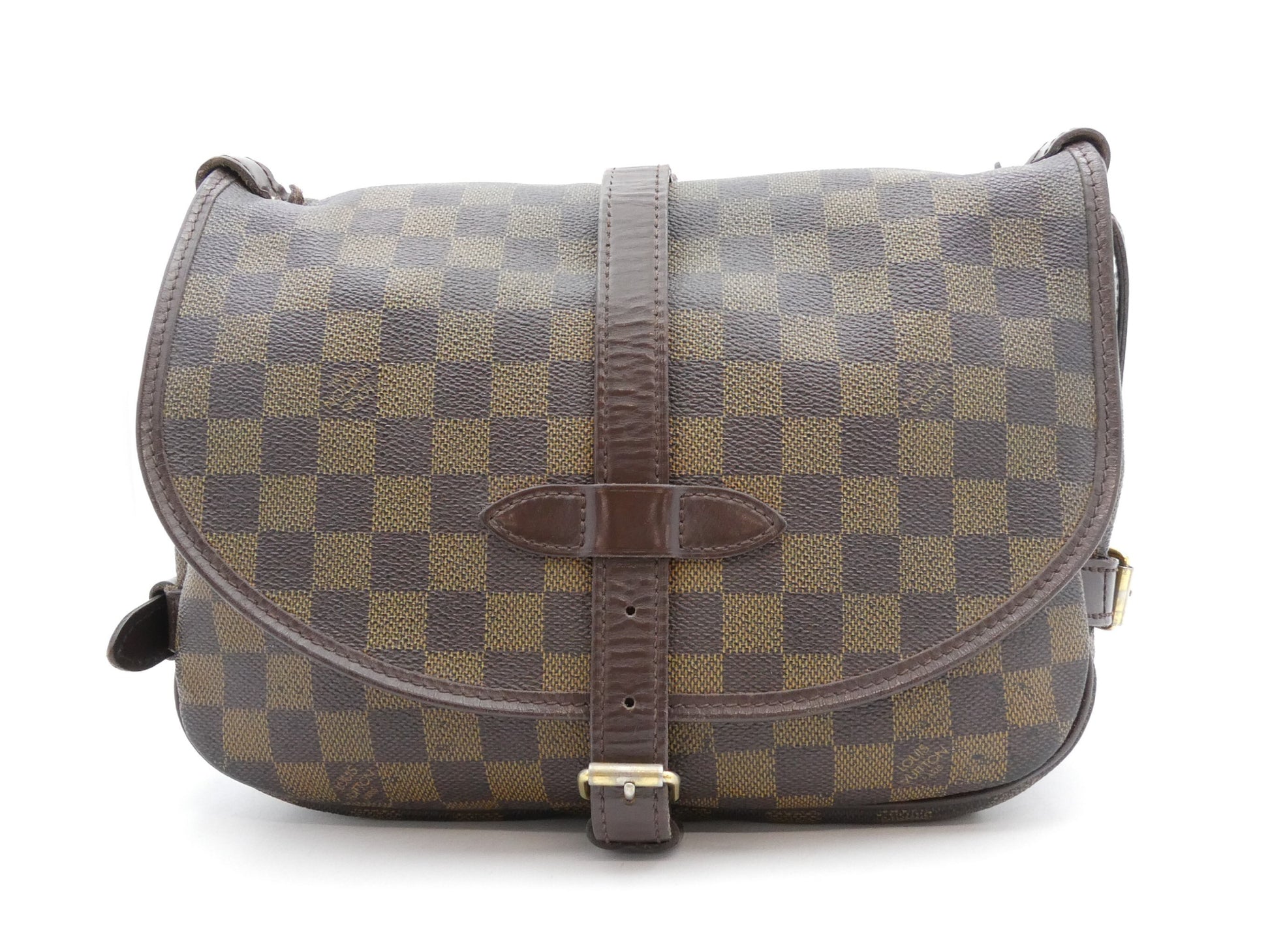 LOUIS VUITTON Damier Saumur SP Order Shoulder Bag