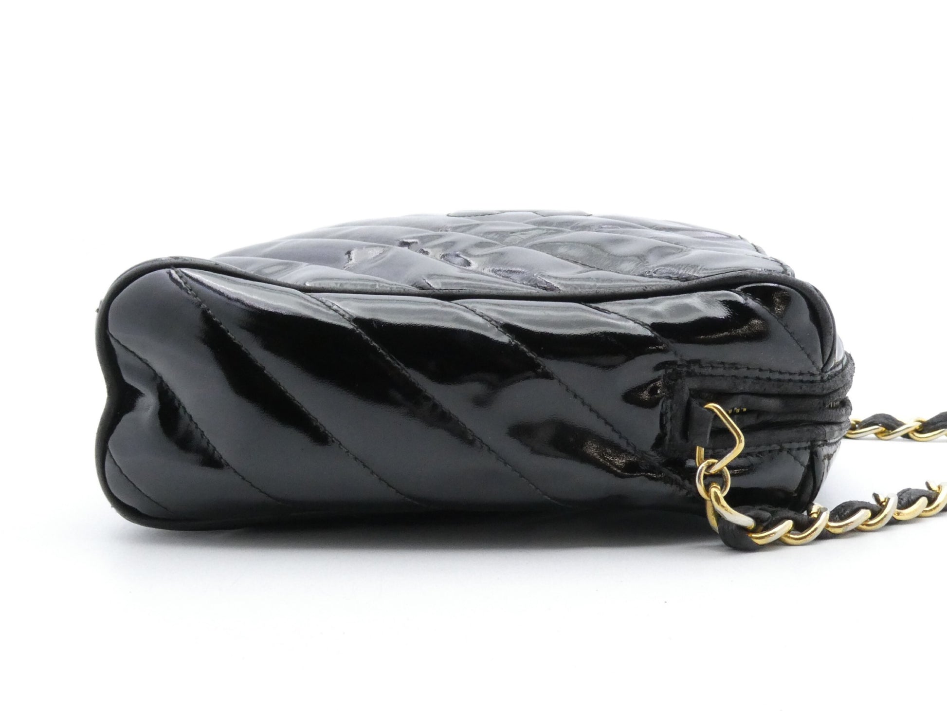 CHANEL Cocomark Enamel Chain Shoulder Bag
