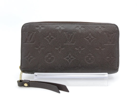 LOUIS VUITTON Monogram Empreinte Zippy Wallet