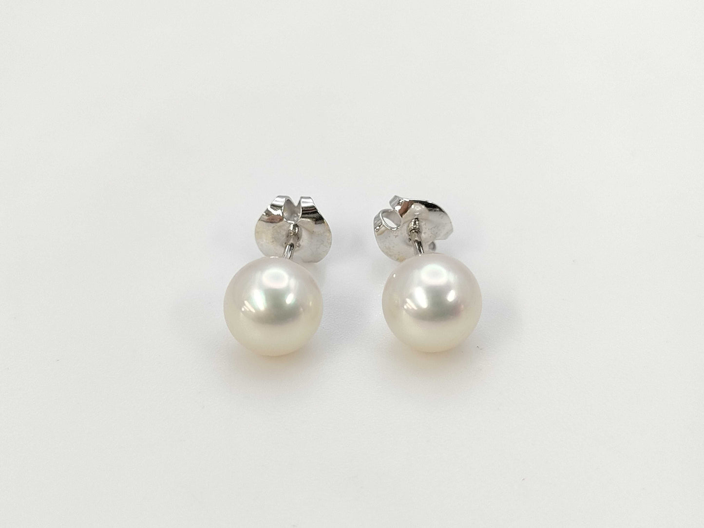 TASAKI Pearl Diameter Approx. 7.7mm/7.8mm METAL/K14WG 2.0g Earrings