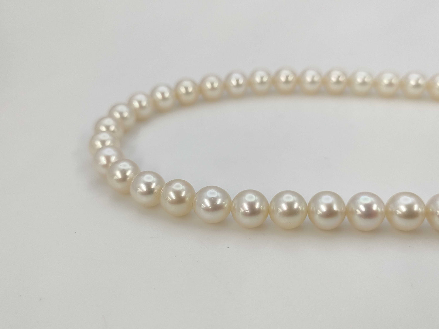 MIKIMOTO Pearl Diameter Approx. 5.9mm-6.3mm SV 25.8g Necklace