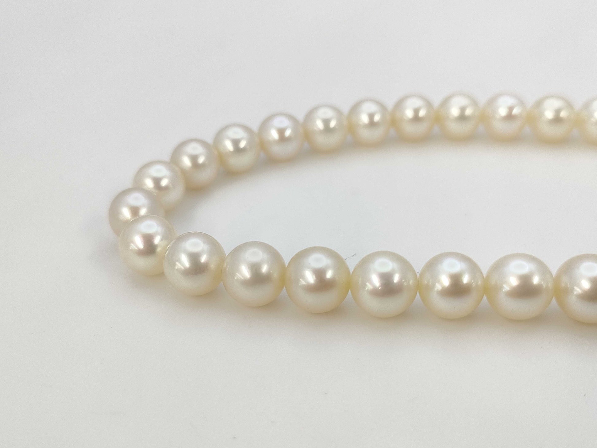 MIKIMOTO Pearl Diameter Approx. 7.5mm-7.7mm K14WG 33.9g Necklace