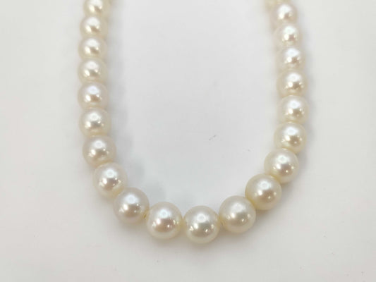 MIKIMOTO Pearl Diameter Approx. 7.5mm-7.7mm K14WG 33.9g Necklace