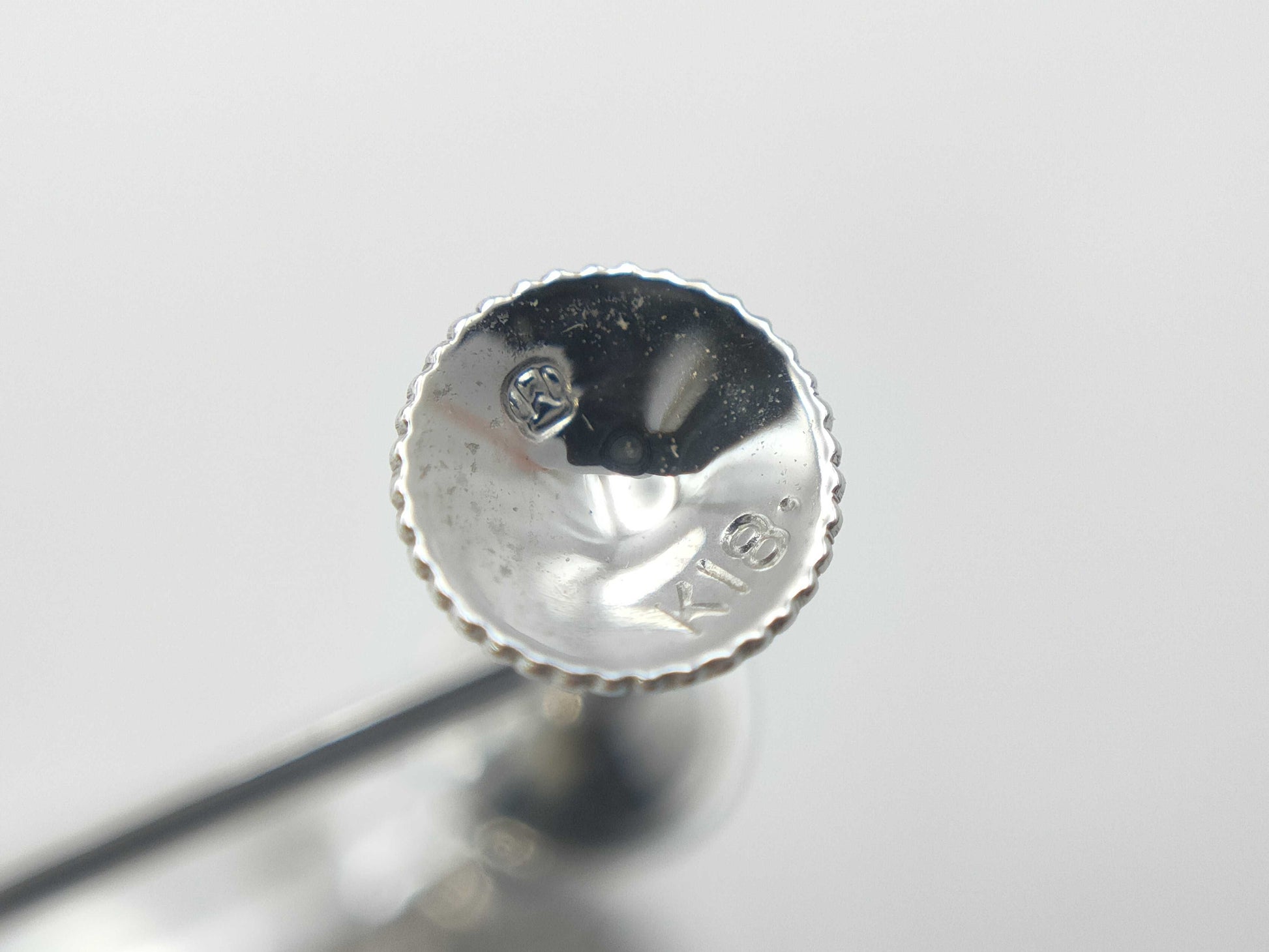MIKIMOTO Pearl Diameter Approx. 5.8/5.7mm Diamond K18 3.1g Earrings