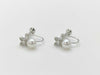 MIKIMOTO Pearl Diameter Approx. 5.8/5.7mm Diamond K18 3.1g Earrings