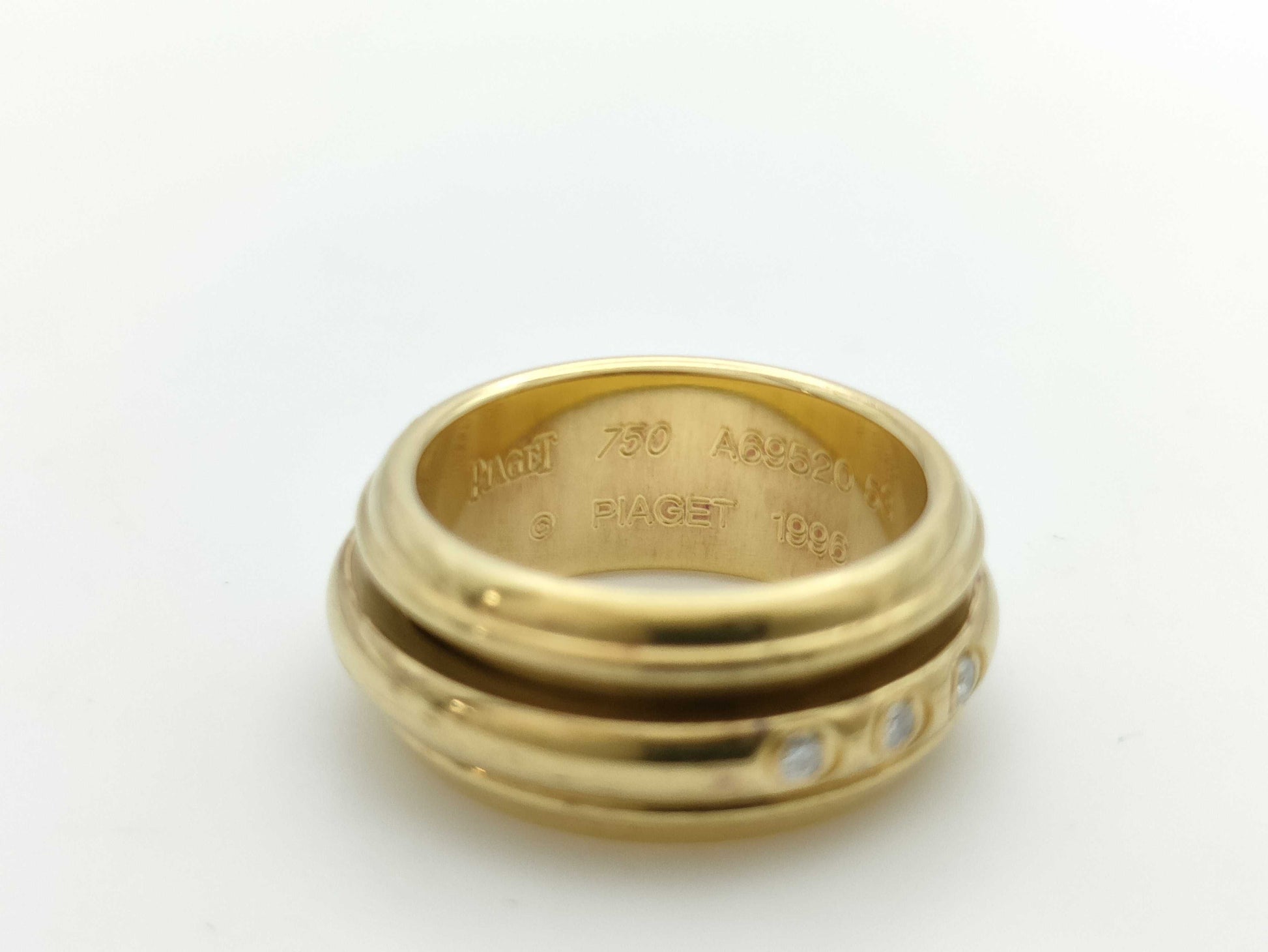 PIAGET Postion #53 3PD YG 750 13.8g Ring
