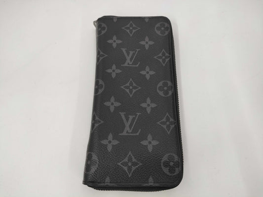 LOUIS VUITTON Louis Vuitton Eclipse Zippy Vertical 2018 SV Hardware GI4198 Wallet
