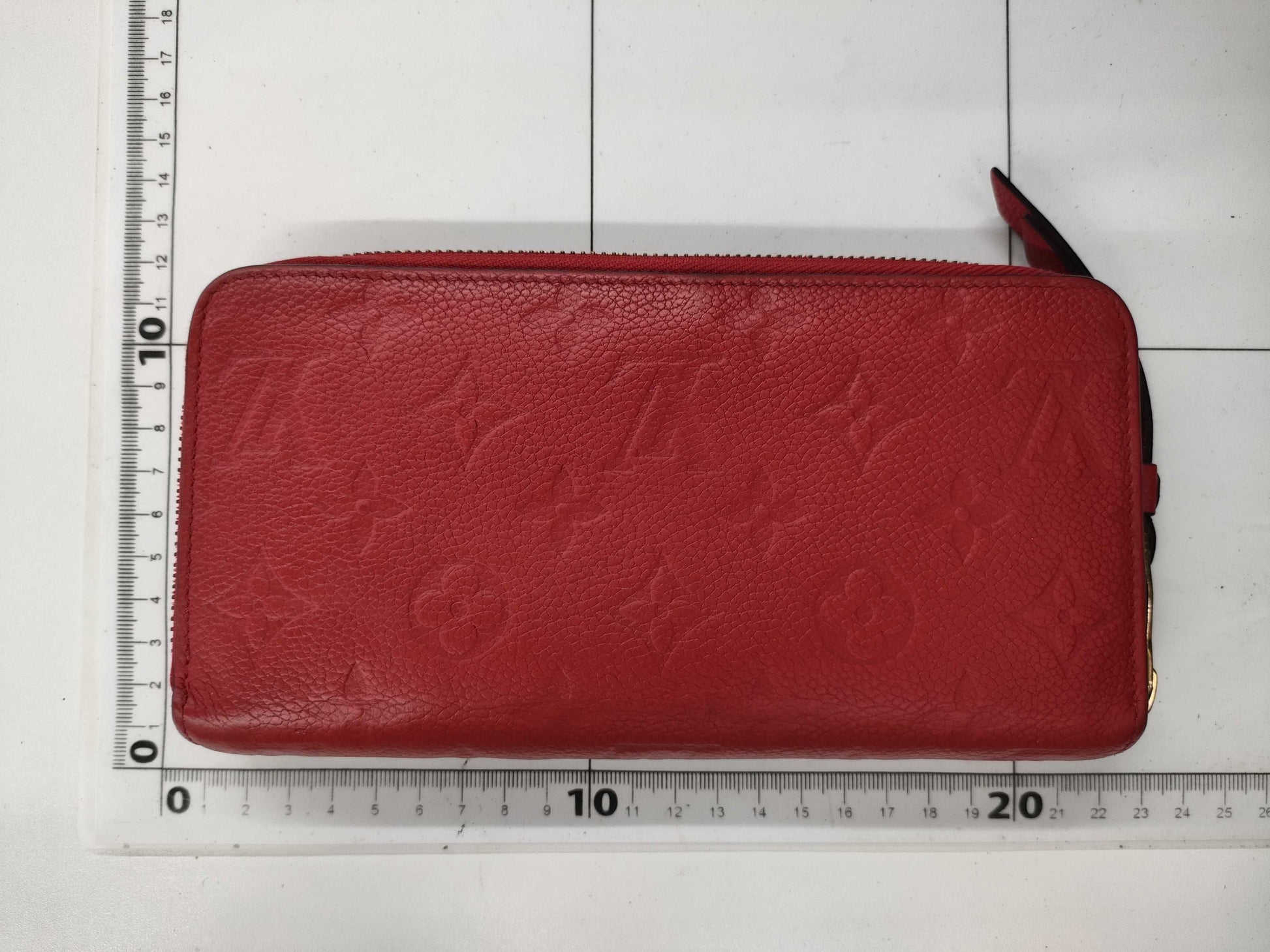 LOUIS VUITTON Unplanted Zippy Threes 2018 G Fittings SP4168 Wallet