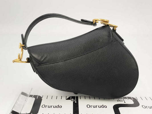 Dior Oblique Saddle Bag Canvas Shoulder Bag