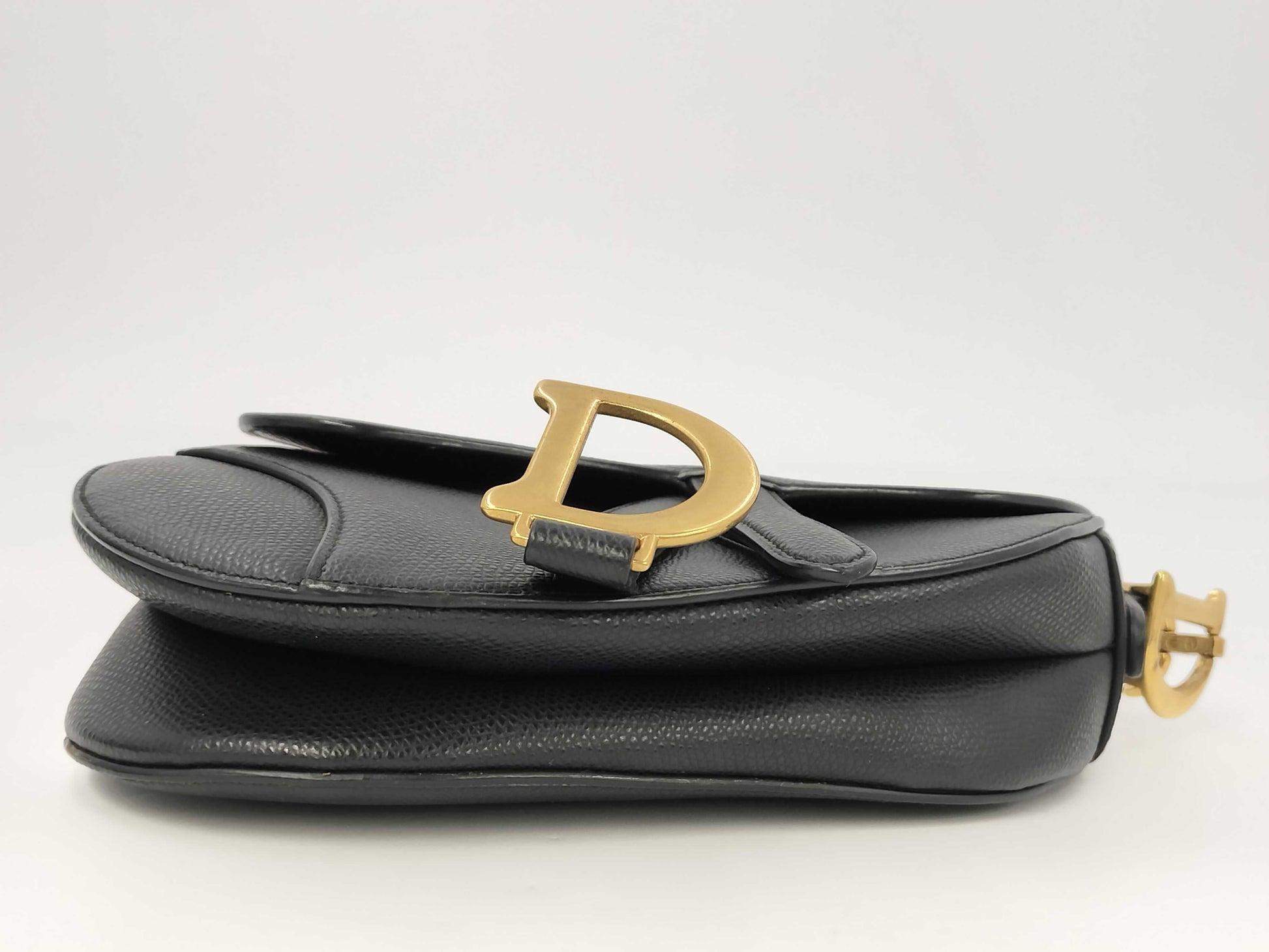 Dior Oblique Saddle Bag Canvas Shoulder Bag