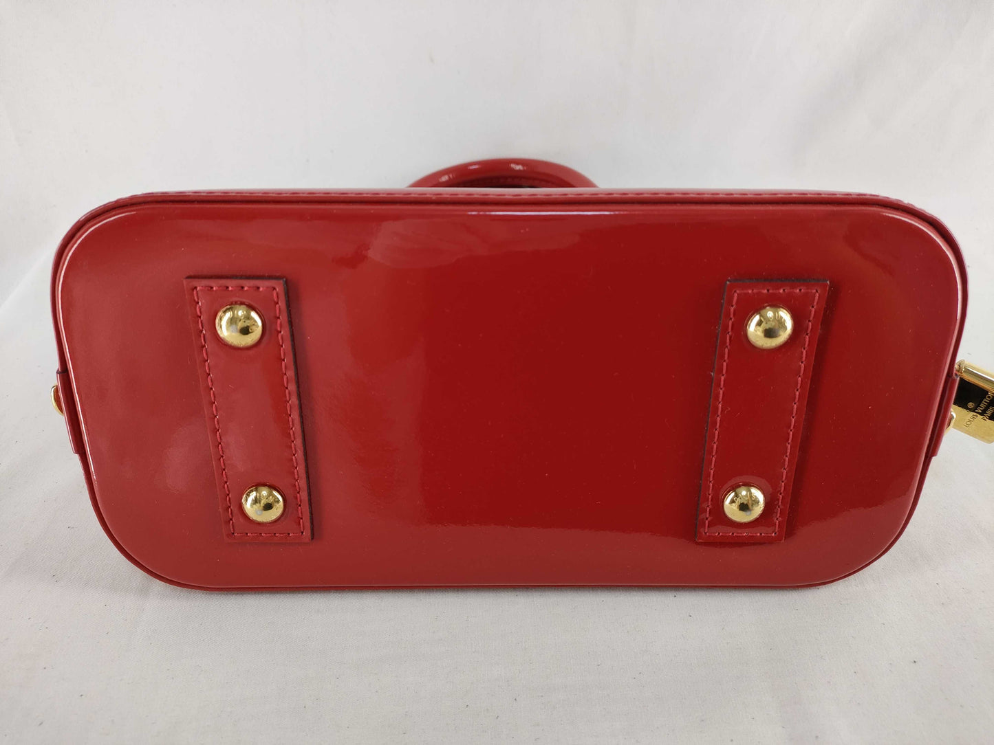 LOUIS VUITTON Louis Vuitton Enamel Alma BB Shoulder Bag Handbag