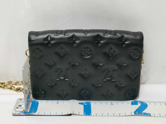 LOUIS VUITTON Monogram Empreinte Louis Vuitton Pochette Coussin Shoulder Bag