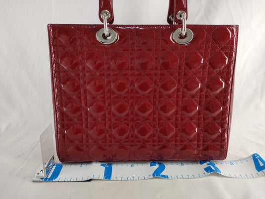 Dior Lady Dior Dior Enamel Lady Dior Handbag Handbag