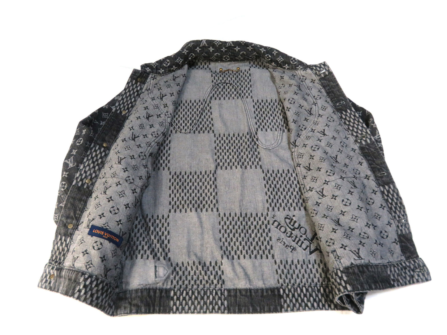 LOUIS VUITTON LOUIS VUITTON NIGO Denim Jacket Monogram Jacket