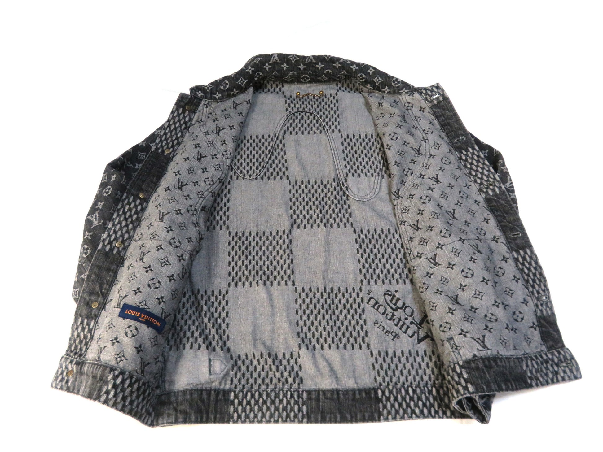 LOUIS VUITTON LOUIS VUITTON NIGO Denim Jacket Monogram Jacket