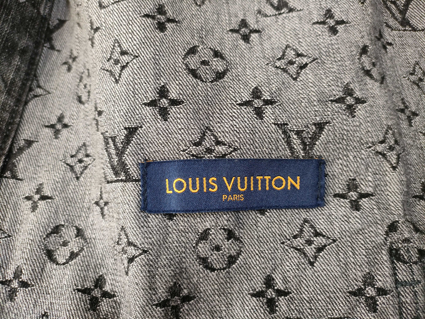 LOUIS VUITTON LOUIS VUITTON NIGO Denim Jacket Monogram Jacket