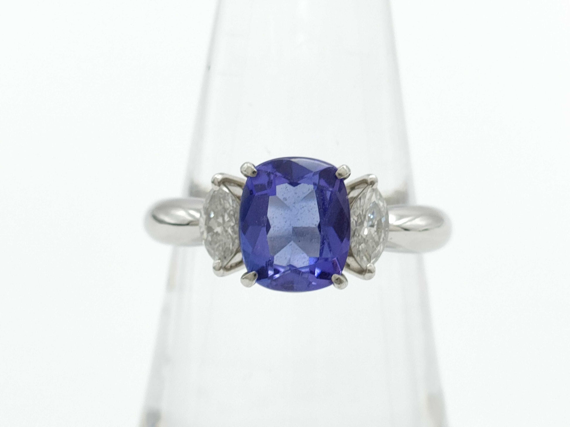 TZ1.94ct D0.39ct Pt900 6.9g Ring