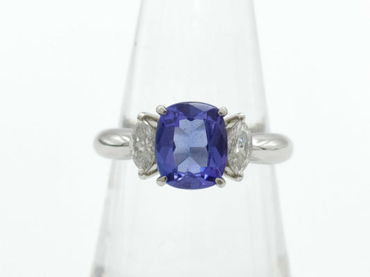 TZ1.94ct D0.39ct Pt900 6.9g Ring