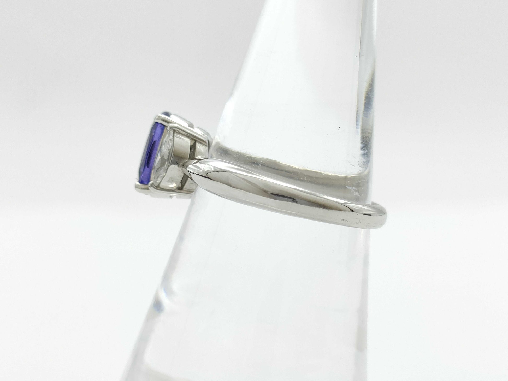 TZ1.94ct D0.39ct Pt900 6.9g Ring