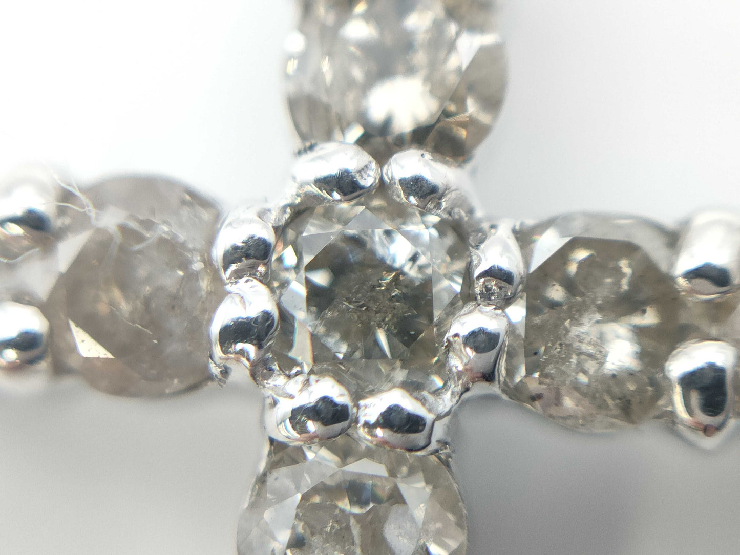 D0.50ct K18WG 1.3g Pendant Top