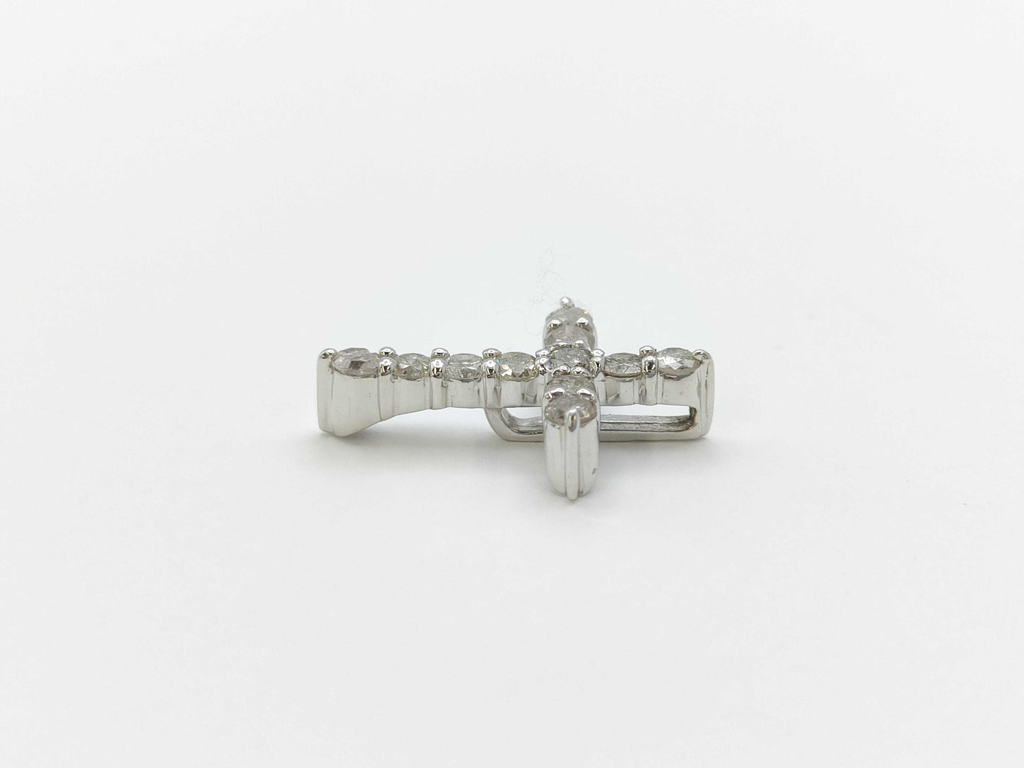 D0.50ct K18WG 1.3g Pendant Top