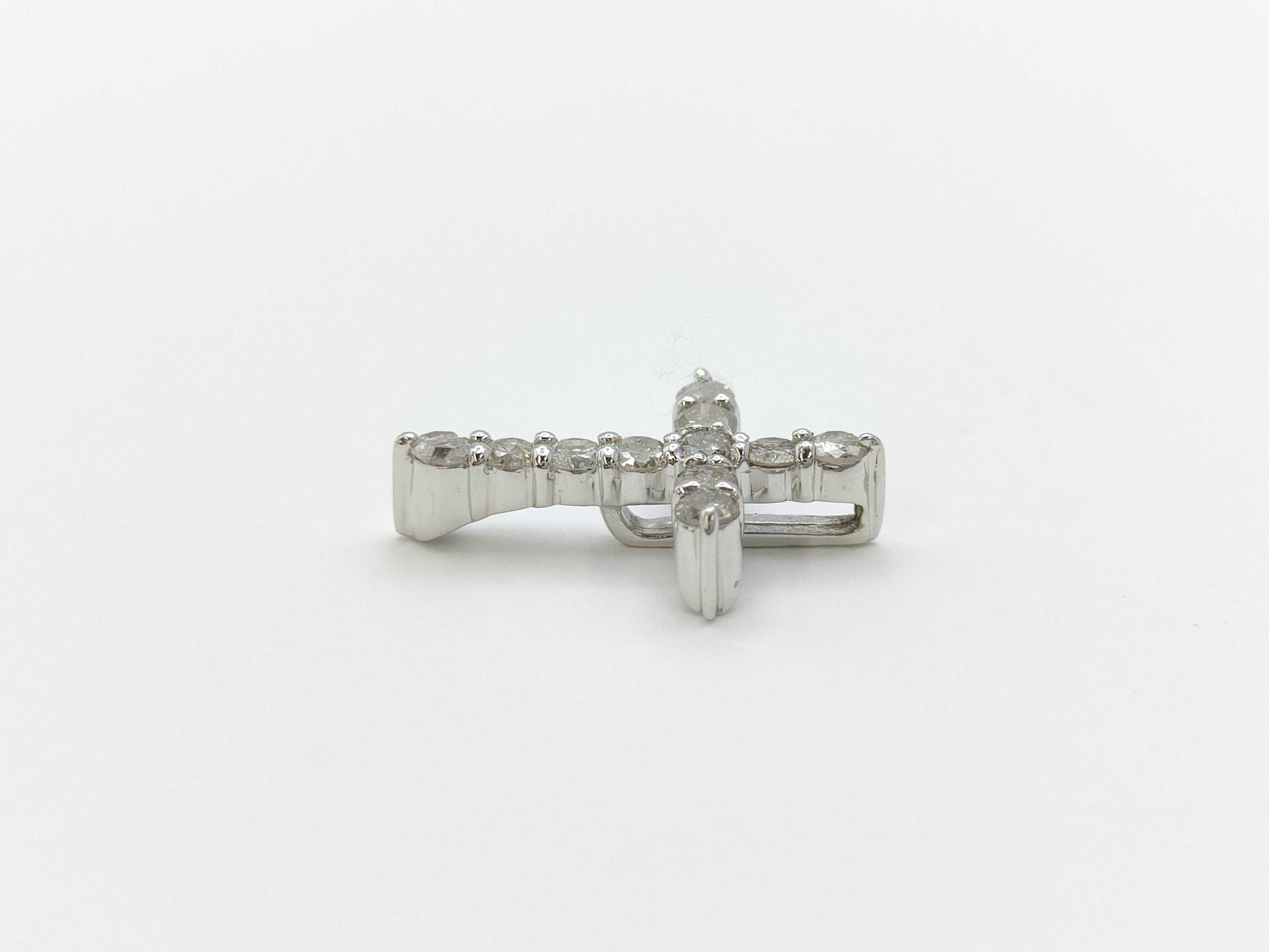 D0.50ct K18WG 1.3g Pendant Top