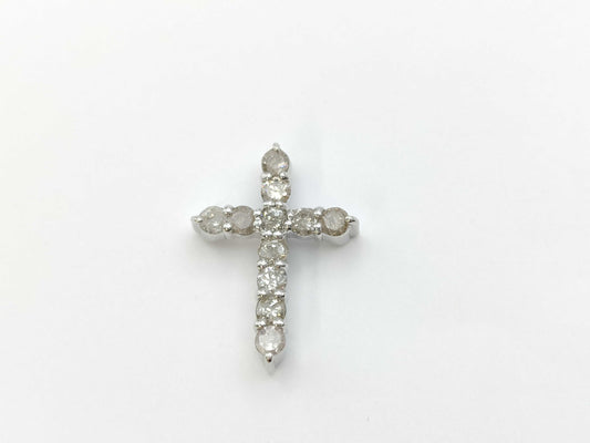 D0.50ct K18WG 1.3g Pendant Top