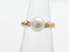Pearl Diameter Approx. 7.9mm D0.12ct K18 4.3g Ring