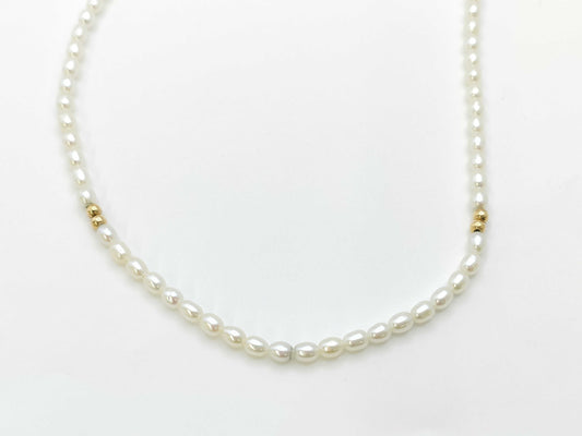 Pearl K18/K14 7.8g Necklace