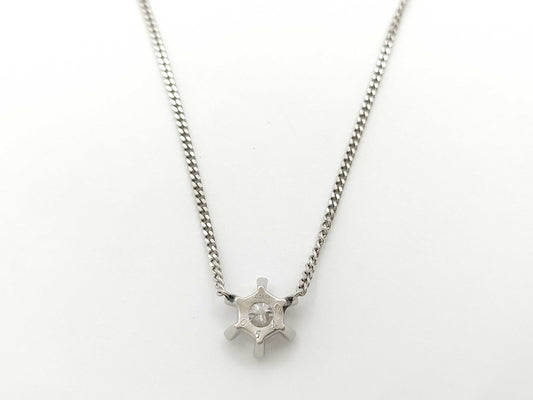D0.549ct PT900/850 5.5g Necklace