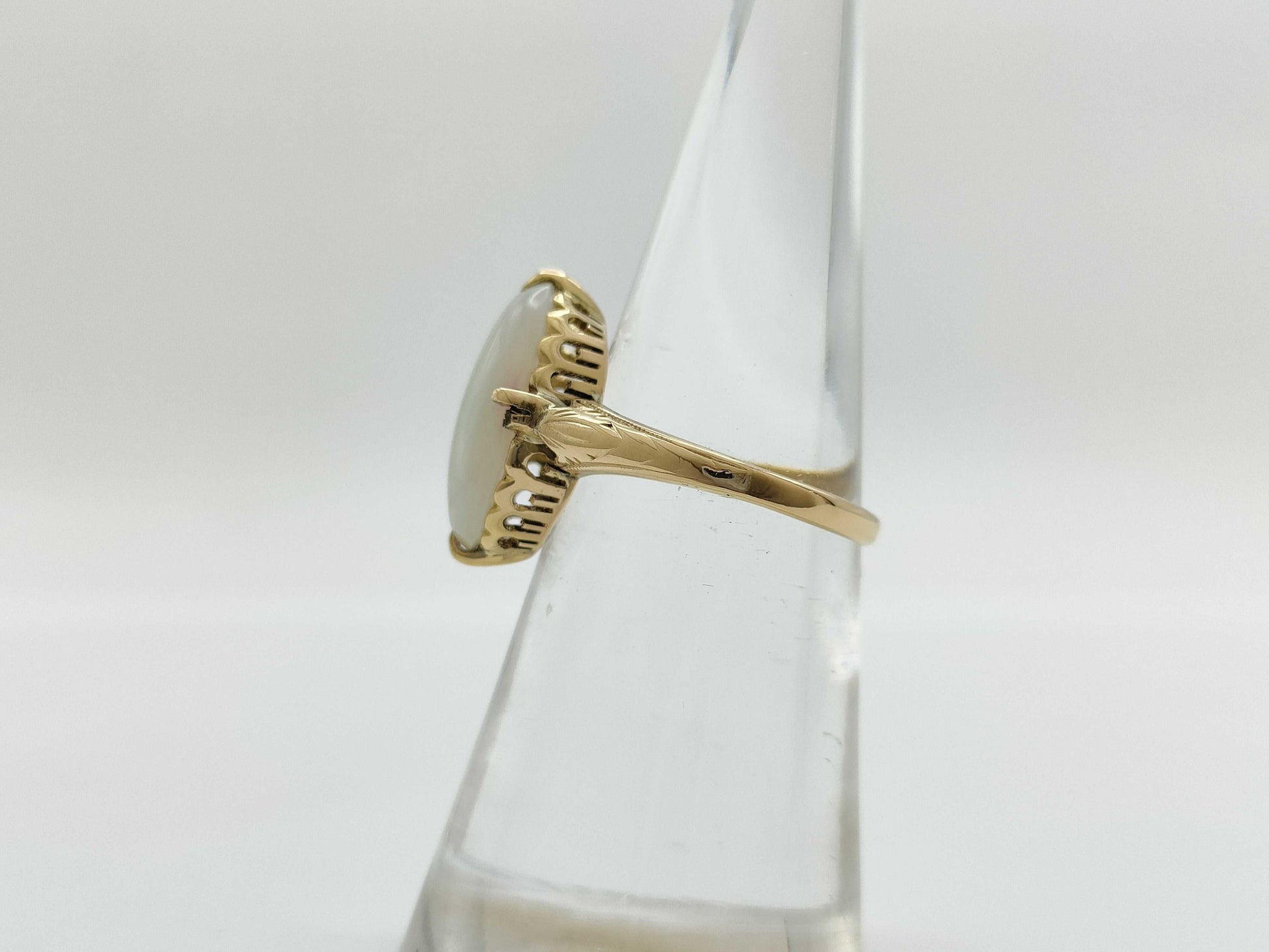 Colored Stone K18 2.6g Ring