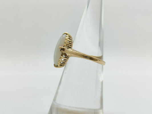 Colored Stone K18 2.6g Ring