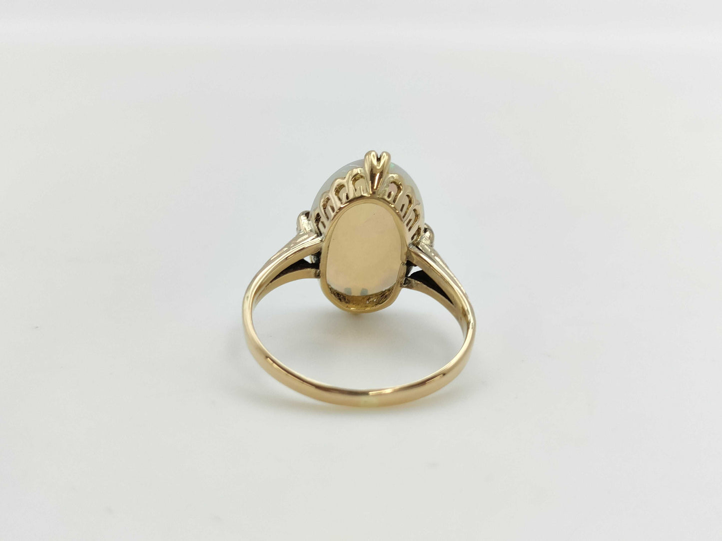 Colored Stone K18 2.6g Ring