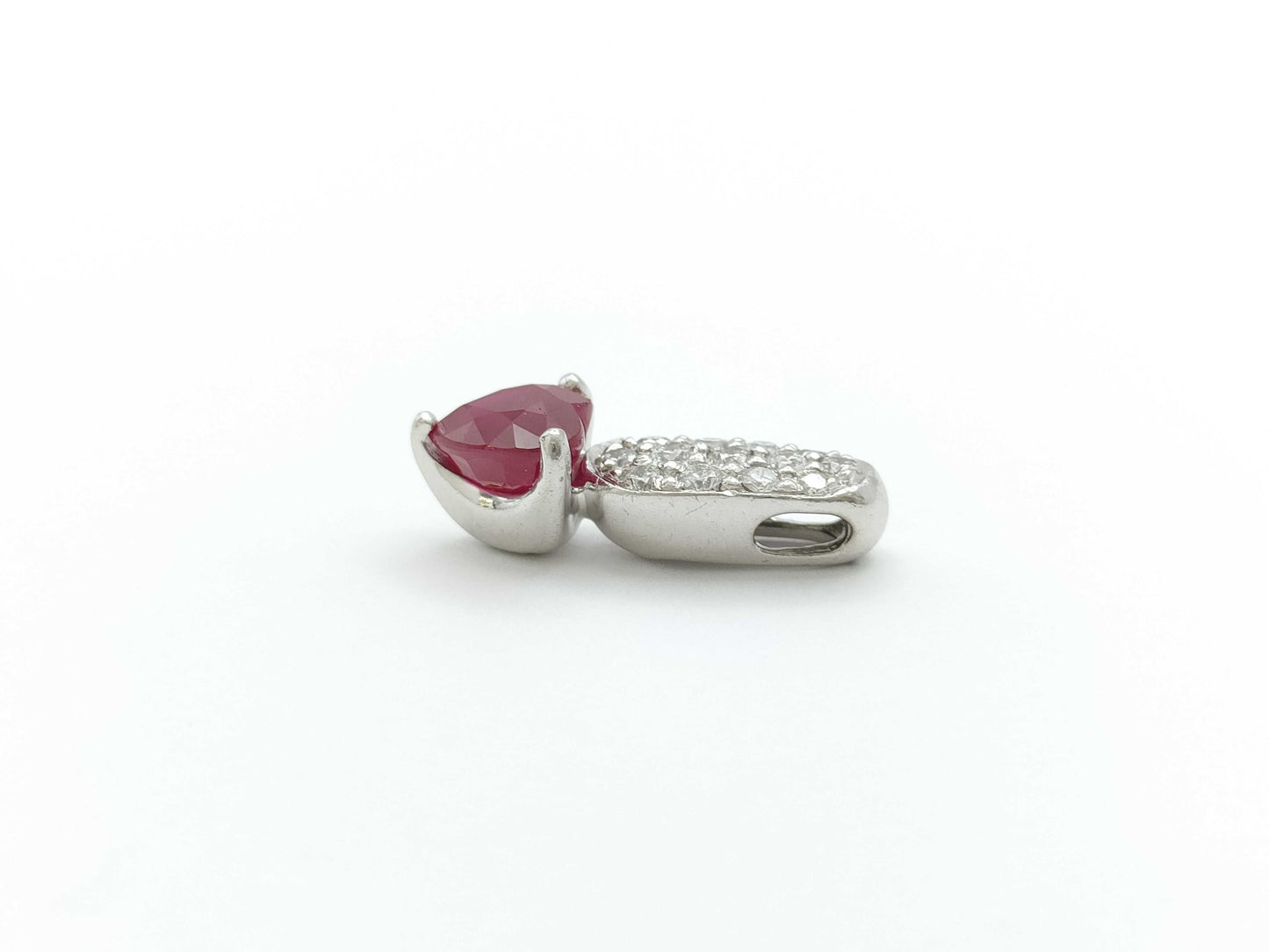 R1.20ct D0.20ct PT900 2.4g Pendant Top
