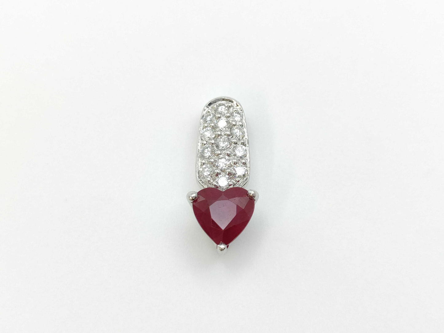 R1.20ct D0.20ct PT900 2.4g Pendant Top