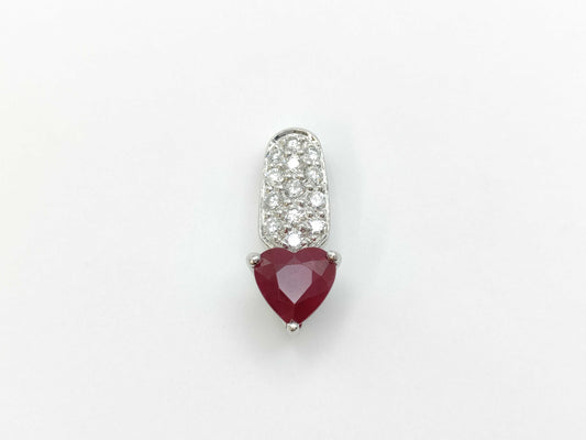 R1.20ct D0.20ct PT900 2.4g Pendant Top