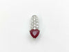 R1.20ct D0.20ct PT900 2.4g Pendant Top