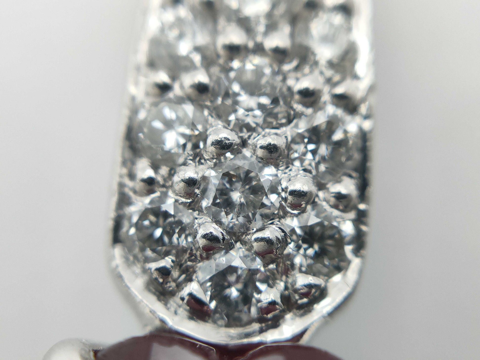 R1.20ct D0.20ct PT900 2.4g Pendant Top