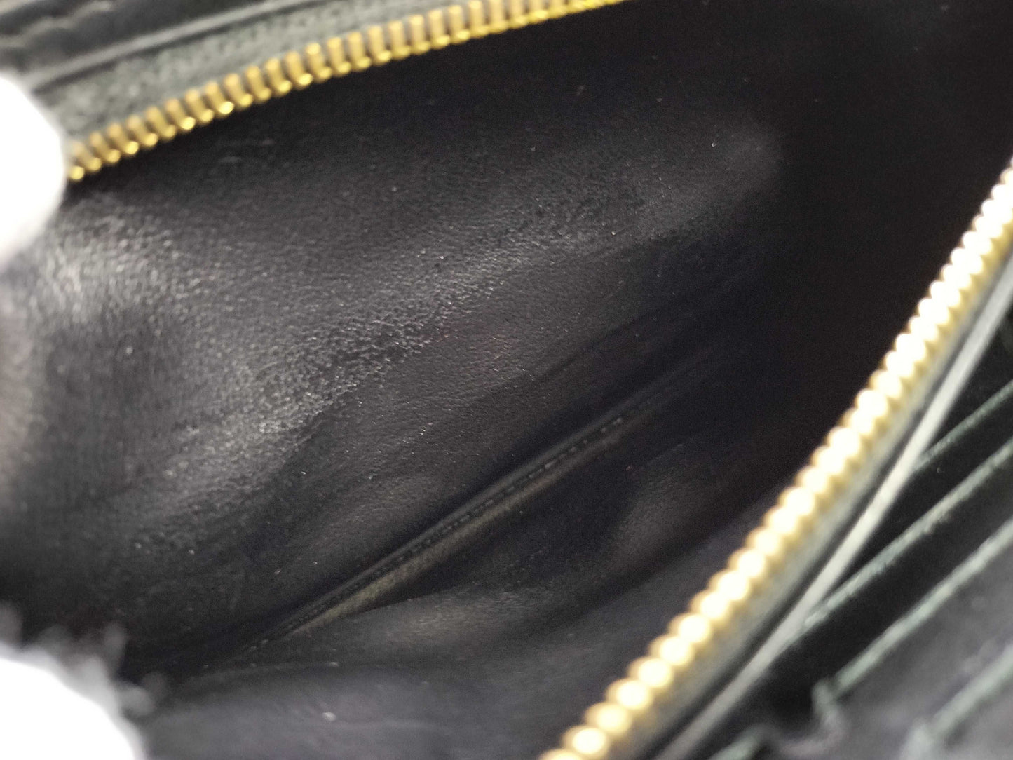 LOUIS VUITTON Suhari Louis Vuitton Suhari Leather Long Wallet Black Serial Wallet