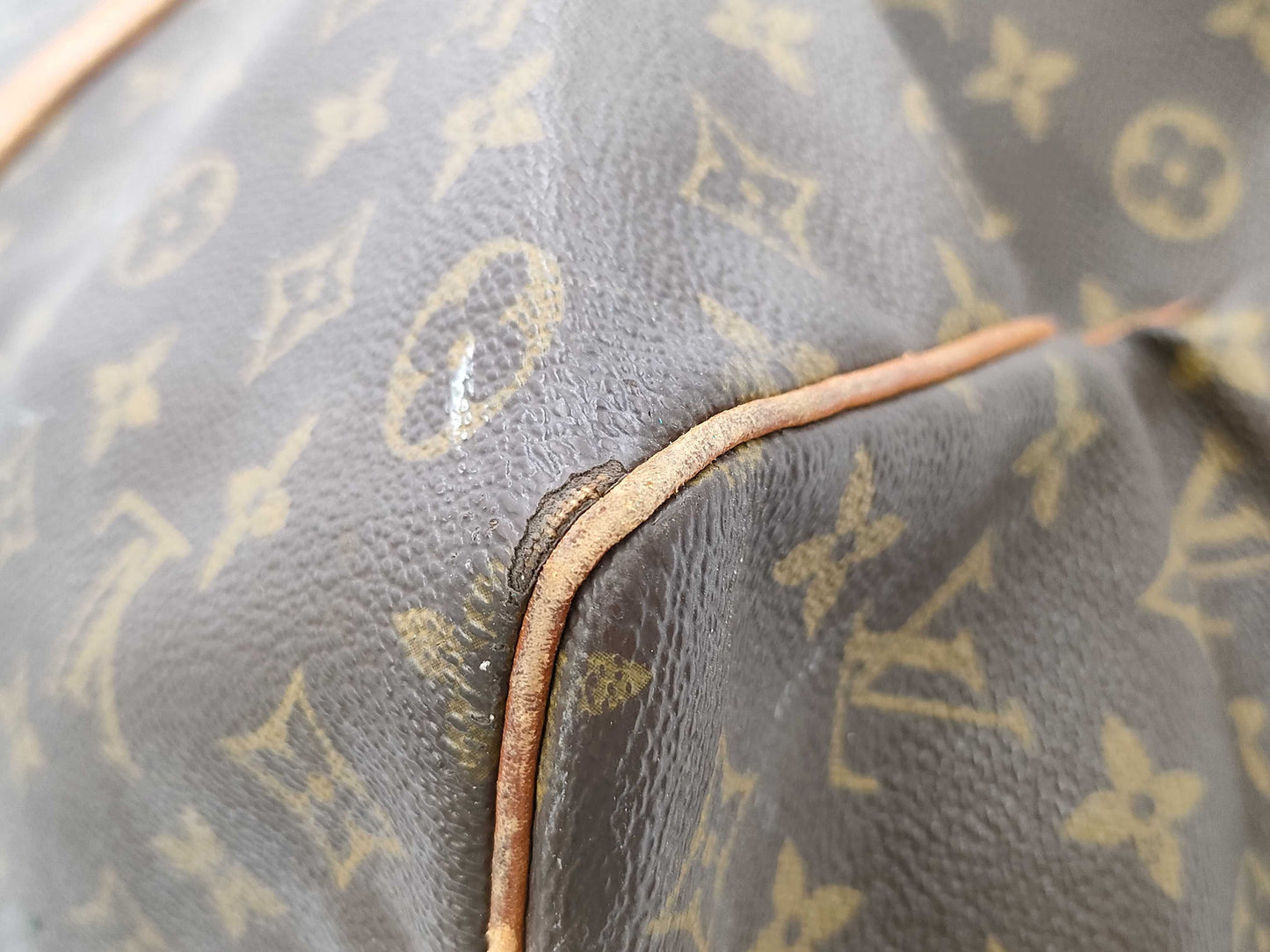 LOUIS VUITTON Monogram Keepall Boston Bag
