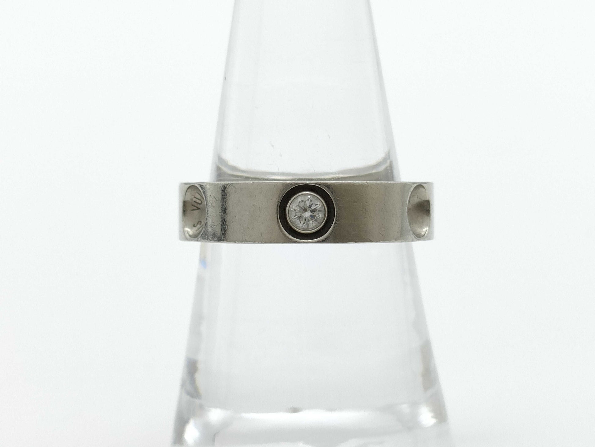 LOUIS VUITTON Petitberg #56 1PD Pt950 10.0g Ring