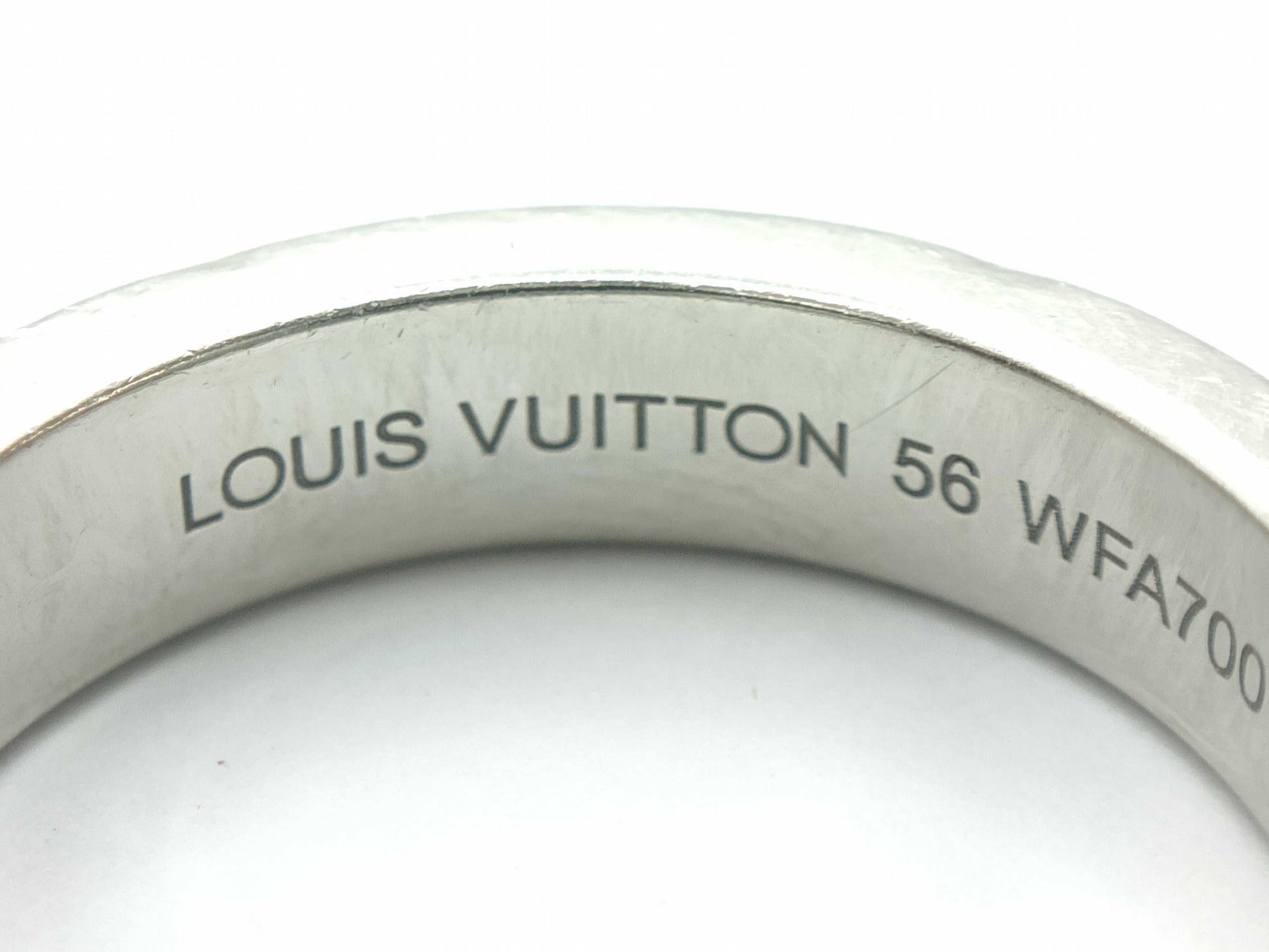 LOUIS VUITTON Petitberg #56 1PD Pt950 10.0g Ring